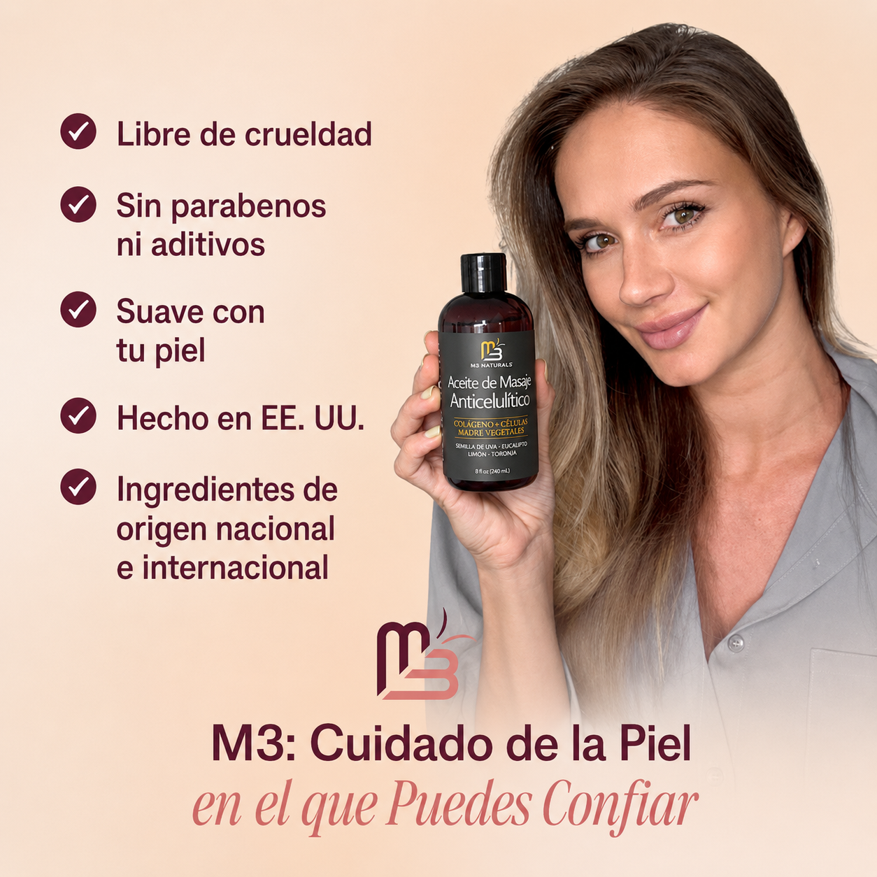 M3 Masaje anticelulítico Natural