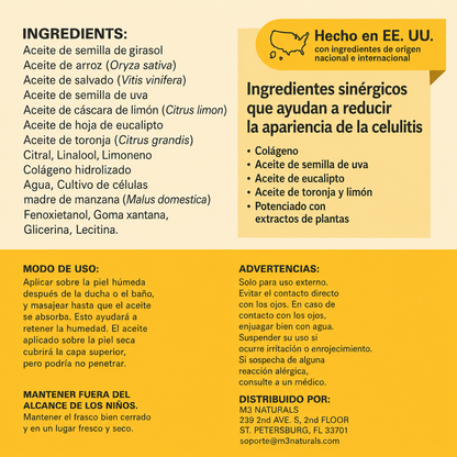 M3 Masaje anticelulítico Natural